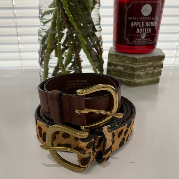 Jcrew belt bundle